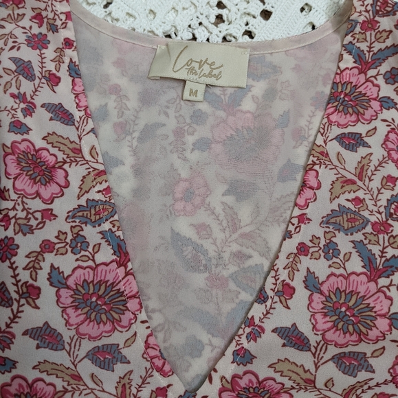 Anthro Love The Label Tippy Ruffle Maxi Dress - Picture 12 of 14